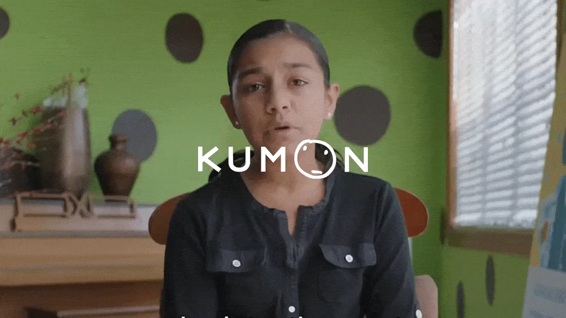 Gitanjali Rao speaking during the Kumon brand portrait